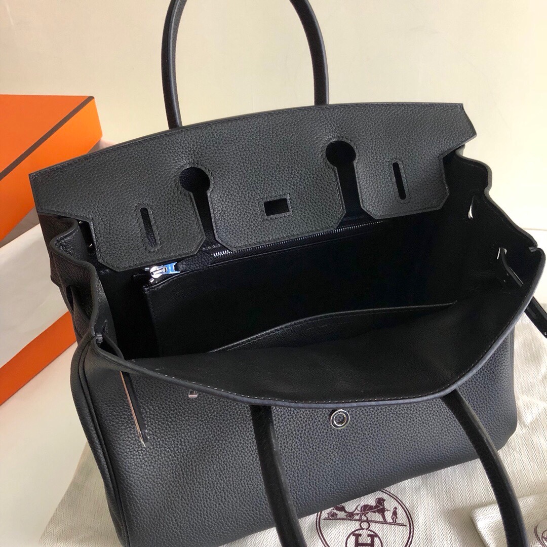 Hermes Birkin 35CM Togo Leather Handbag Black